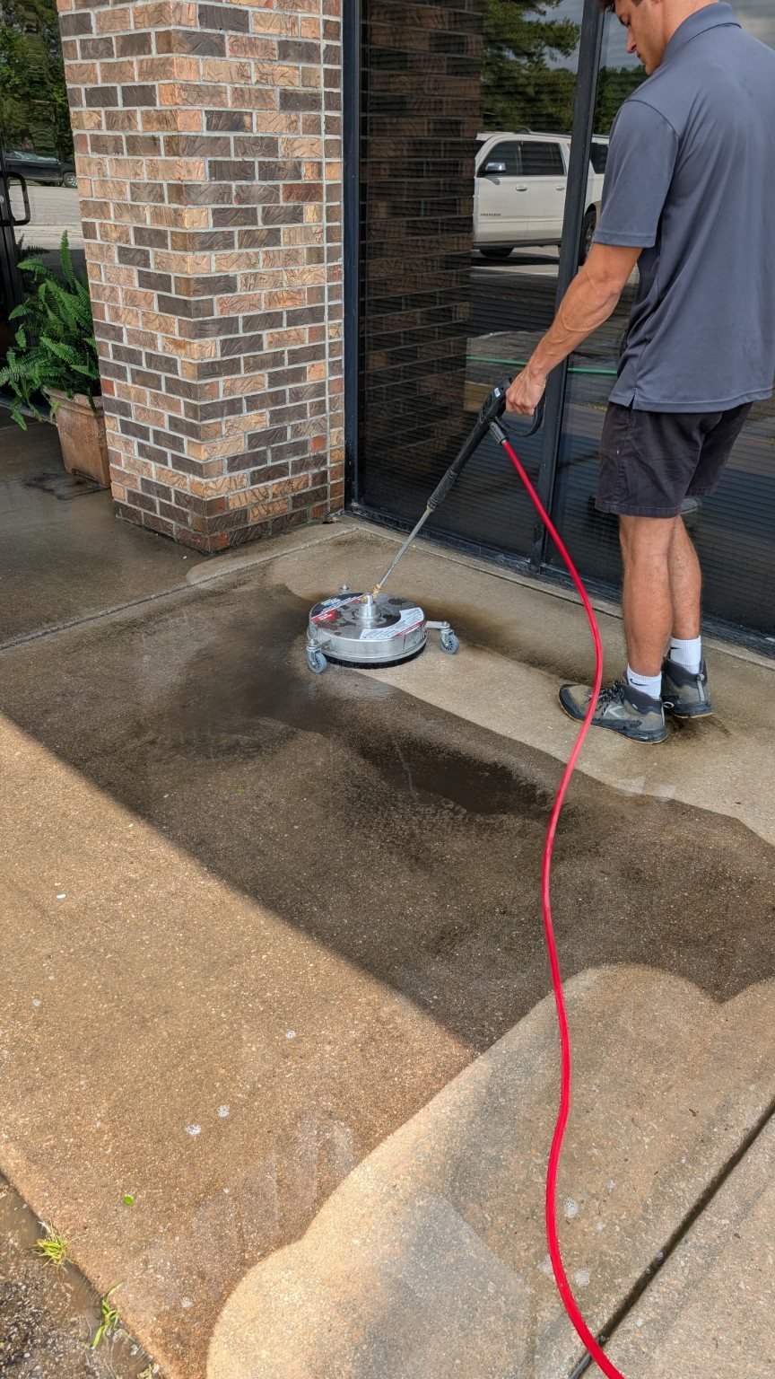 Commercial Exterior Cleaning by D & T Pressure Washing near Cookeville TN
